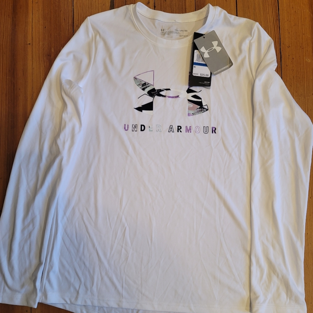 NWT UNDER ARMOUR Youth XL LONG SLEEVE SHIRT